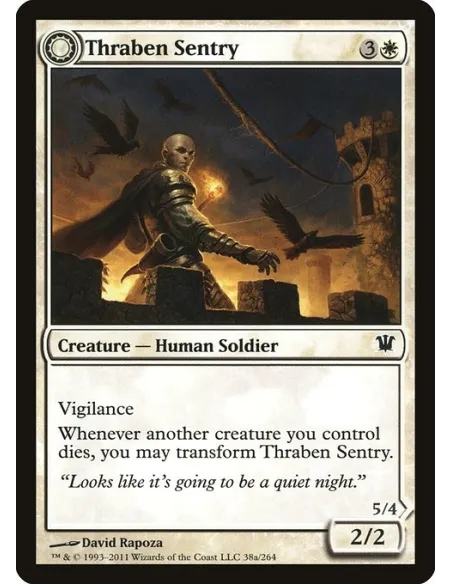Thraben Sentry // Thraben Militia - Foil
