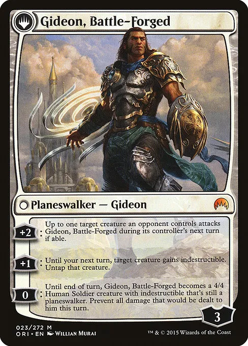 Kytheon, Hero of Akros // Gideon, Battle-Forged - Foil