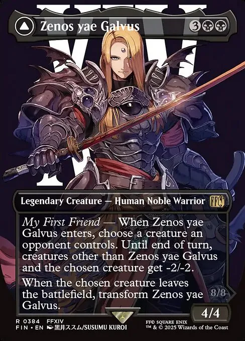 Zenos yae Galvus // Shinryu, Transcendent Rival - Foil