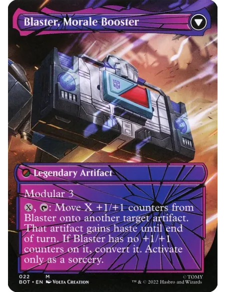 Blaster, Combat DJ // Blaster, Morale Booster