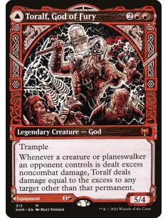 Toralf, God of Fury // Toralf's Hammer - Foil