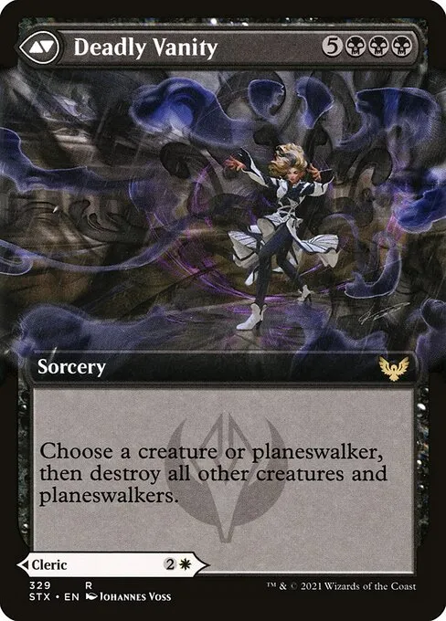 Selfless Glyphweaver // Deadly Vanity - Foil