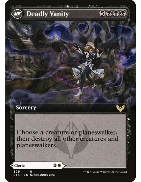 Selfless Glyphweaver // Deadly Vanity - Foil