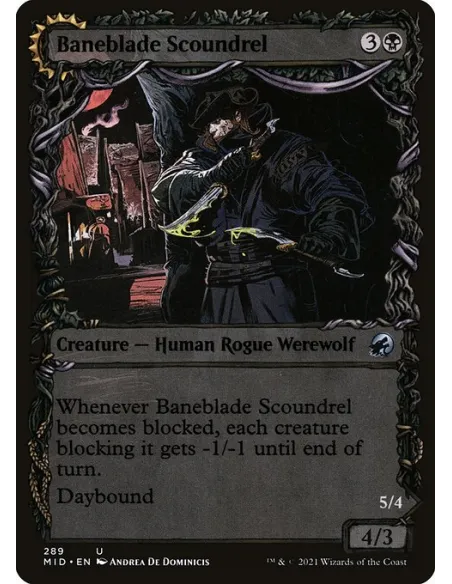 Baneblade Scoundrel // Baneclaw Marauder - Foil