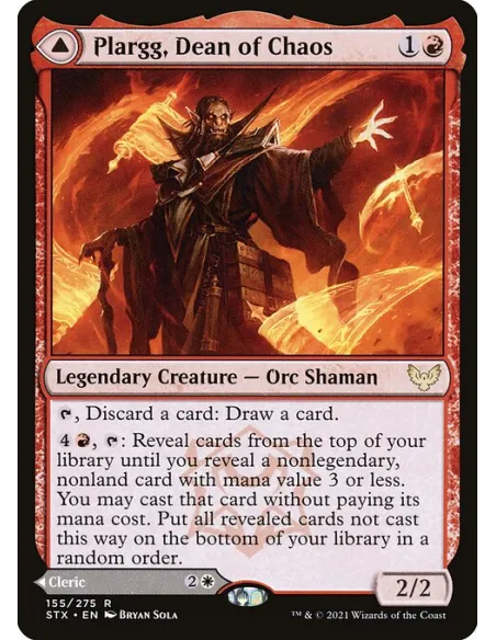 Plargg, Dean of Chaos // Augusta, Dean of Order - Foil