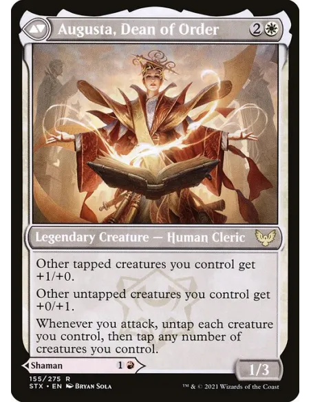 Plargg, Dean of Chaos // Augusta, Dean of Order - Foil