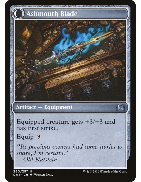 Neglected Heirloom // Ashmouth Blade - Foil