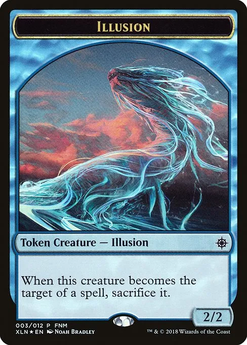 Illusion // Saproling - Foil