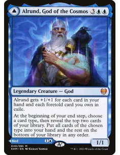 Alrund, God of the Cosmos // Hakka, Whispering Raven - Foil