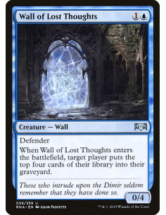 Wall of Lost Thoughts - Foil
