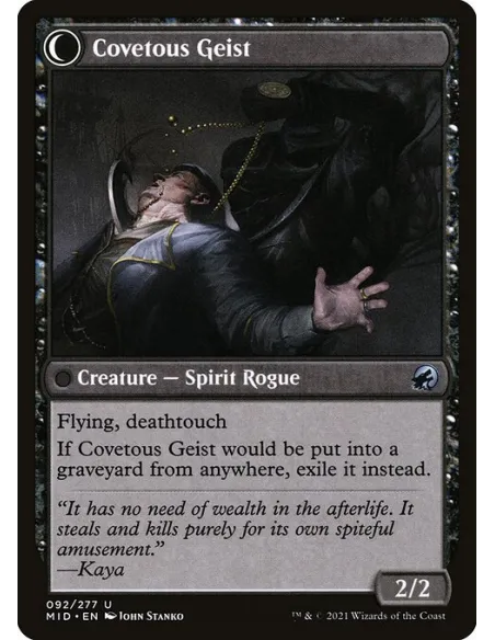 Covert Cutpurse // Covetous Geist