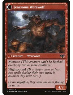 Fearful Villager // Fearsome Werewolf 2