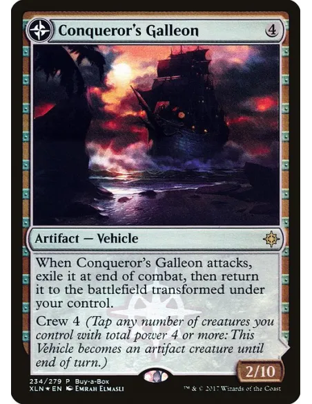 Conqueror's Galleon // Conqueror's Foothold - Foil