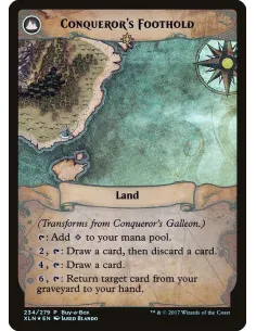 Conqueror's Galleon // Conqueror's Foothold - Foil 2