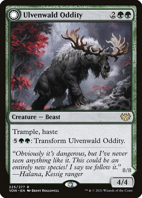 Ulvenwald Oddity // Ulvenwald Behemoth - Foil