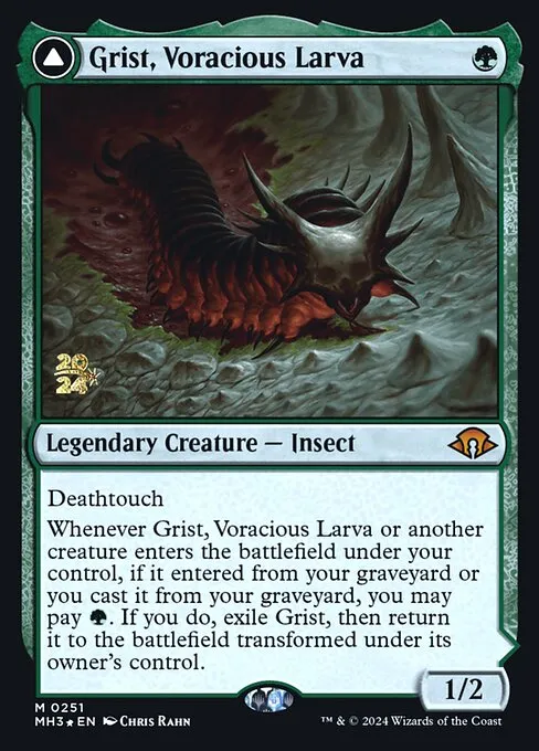 Grist, Voracious Larva // Grist, the Plague Swarm - Foil