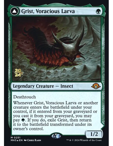 Grist, Voracious Larva // Grist, the Plague Swarm - Foil
