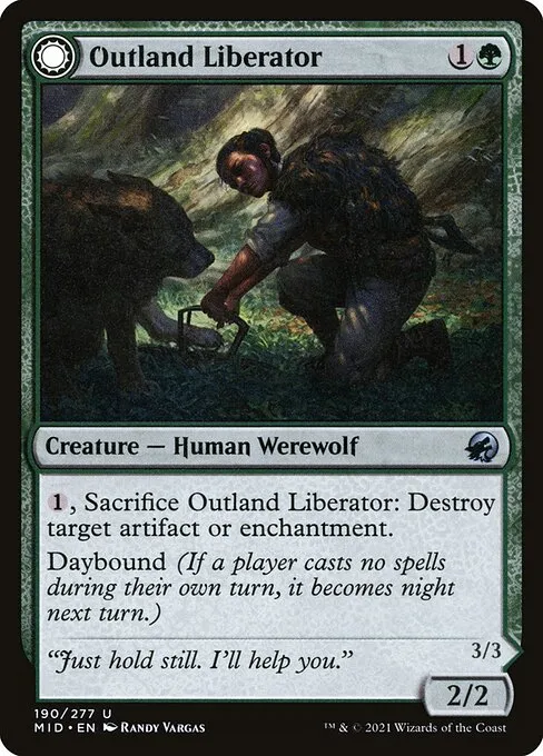 Outland Liberator // Frenzied Trapbreaker - Foil