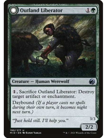 Outland Liberator // Frenzied Trapbreaker - Foil