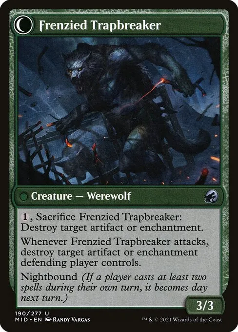 Outland Liberator // Frenzied Trapbreaker - Foil