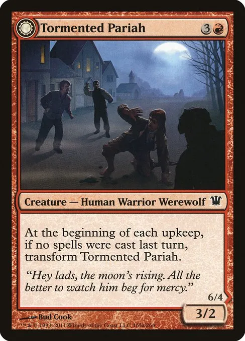 Tormented Pariah // Rampaging Werewolf - Foil