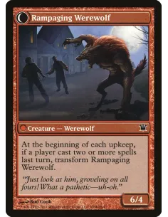 Tormented Pariah // Rampaging Werewolf - Foil 2
