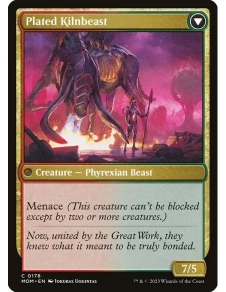 Bonded Herdbeast // Plated Kilnbeast - Foil