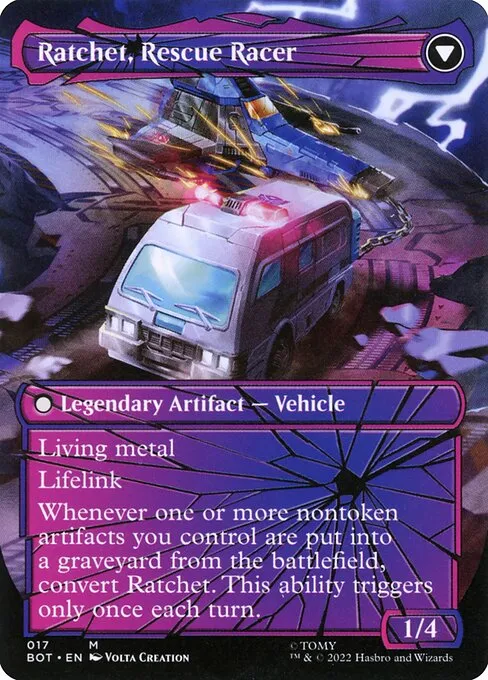 Ratchet, Field Medic // Ratchet, Rescue Racer - Foil