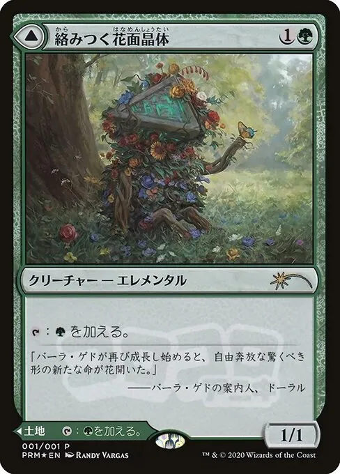 Tangled Florahedron // Tangled Vale - Foil