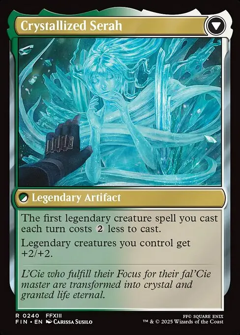 Serah Farron // Crystallized Serah - Foil