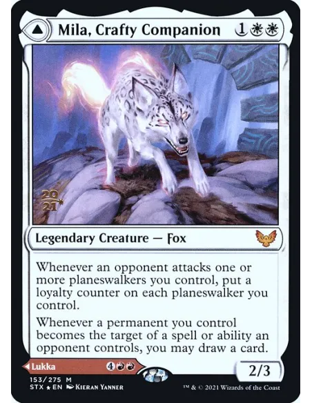Mila, Crafty Companion // Lukka, Wayward Bonder - Foil