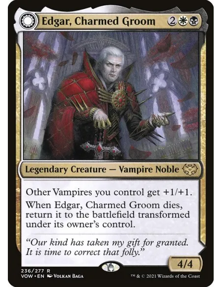 Edgar, Charmed Groom // Edgar Markov's Coffin - Foil