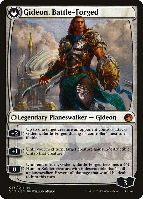 Kytheon, Hero of Akros // Gideon, Battle-Forged - Foil