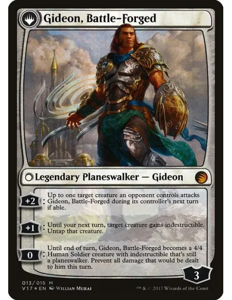 Kytheon, Hero of Akros // Gideon, Battle-Forged - Foil