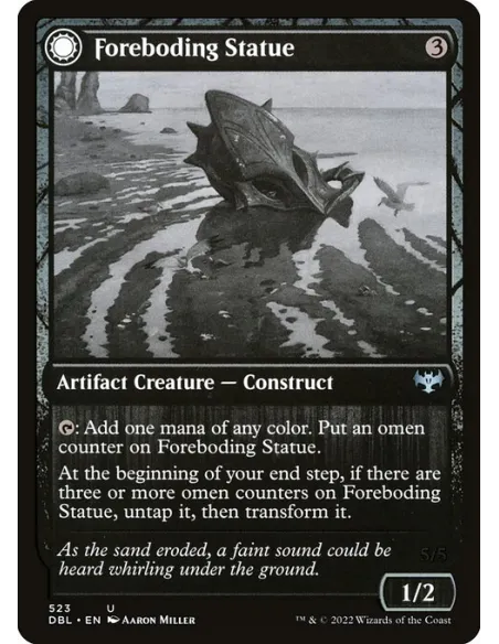 Foreboding Statue // Forsaken Thresher - Foil