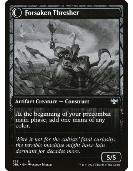 Foreboding Statue // Forsaken Thresher - Foil