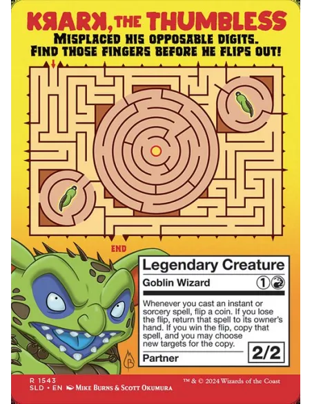 Krark, the Thumbless // Krark, the Thumbless