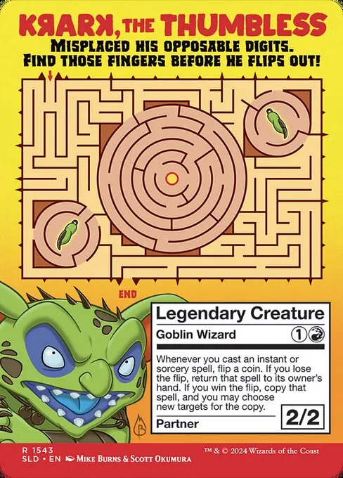 Krark, the Thumbless // Krark, the Thumbless - Foil