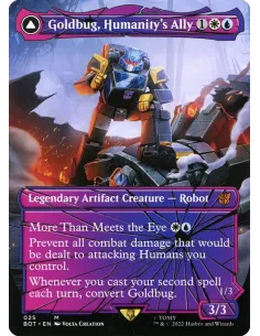 Goldbug, Humanity's Ally // Goldbug, Scrappy Scout - Foil