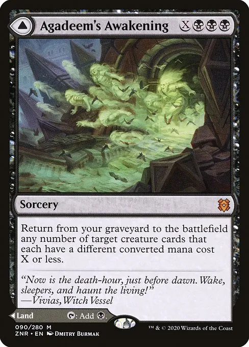 Agadeem's Awakening // Agadeem, the Undercrypt - Foil