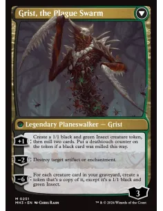 Grist, Voracious Larva // Grist, the Plague Swarm - Foil 2