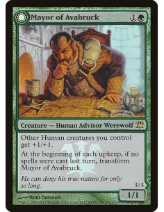 Mayor of Avabruck // Howlpack Alpha - Foil
