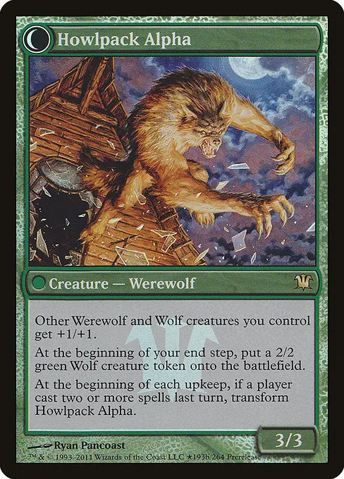 Mayor of Avabruck // Howlpack Alpha - Foil