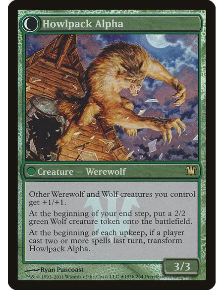 Mayor of Avabruck // Howlpack Alpha - Foil