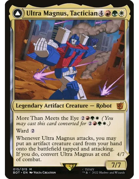 Ultra Magnus, Tactician // Ultra Magnus, Armored Carrier
