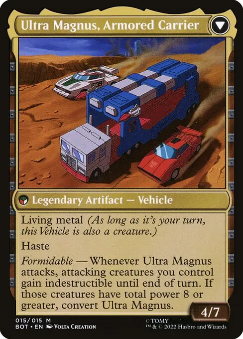Ultra Magnus, Tactician // Ultra Magnus, Armored Carrier - Foil