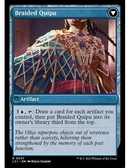 Braided Net // Braided Quipu - Foil