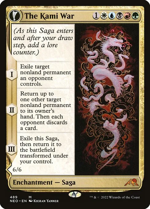 The Kami War // O-Kagachi Made Manifest - Foil