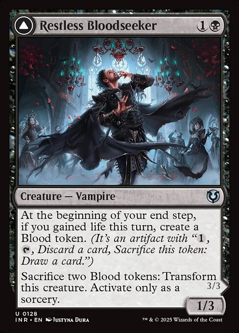 Restless Bloodseeker // Bloodsoaked Reveler - Foil