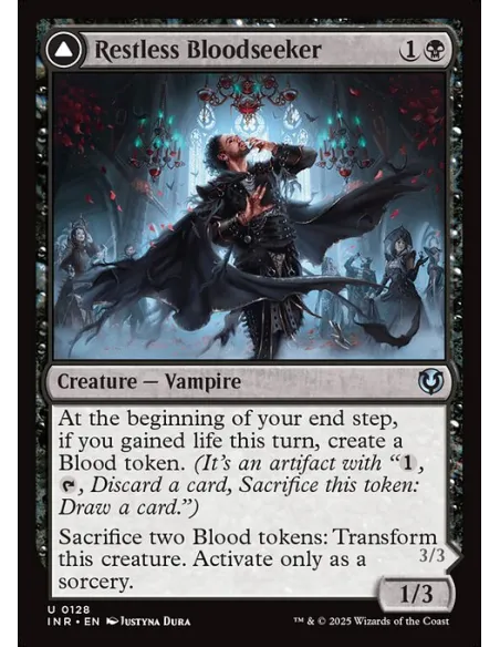 Restless Bloodseeker // Bloodsoaked Reveler - Foil